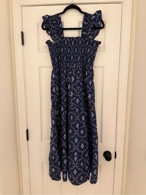 Hill House Navy Trellis Ellie Nap Dress